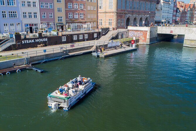 Cruises on the Motlawa River by a luxury catamaran - Gdańsk from the water side - Price and what you actually get for about $19.78