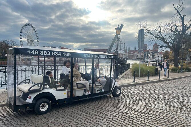 Gdansk: 2H City Sightseeing Tour LIVE GUIDED by Buggy/Golf cart - Why a buggy beats “just walking” in Gdansk