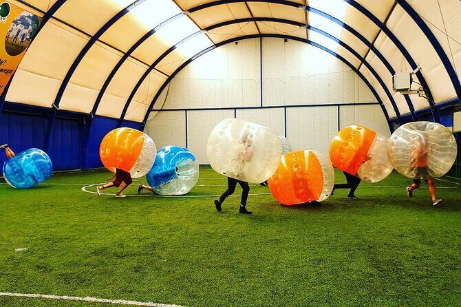 Gdansk: Bubble Football with Hotel Transfers - What Happens Before You Touch the Ball: Training and Refereeing