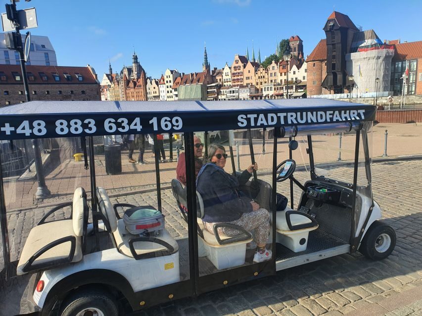 Gdansk: City Sightseeing Tour by Golf Cart/Buggy Guided Tour - Stop-by-stop: what you’ll see and why each stop matters