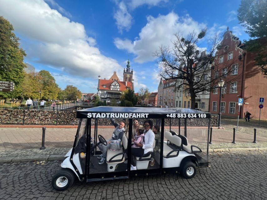 Gdansk: City Sightseeing Tour by Golf Cart/Buggy Guided Tour - The big themes you’ll get from the route (beyond the names)