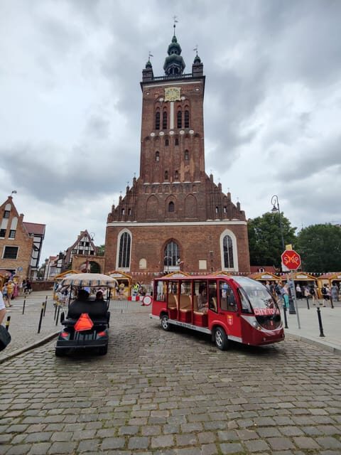 Gdansk: City Sightseeing Tour Eco Electric Buggy Golf Cart ! - Churches, chapels, and a monument stop you can place later