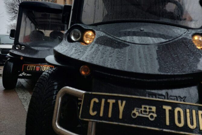 GDANSK City Tour by Golf Cart Live Guide & City Sightseeing 90min - Entering the Royal Route: Town Hall, Długa Street, and Golden Gate