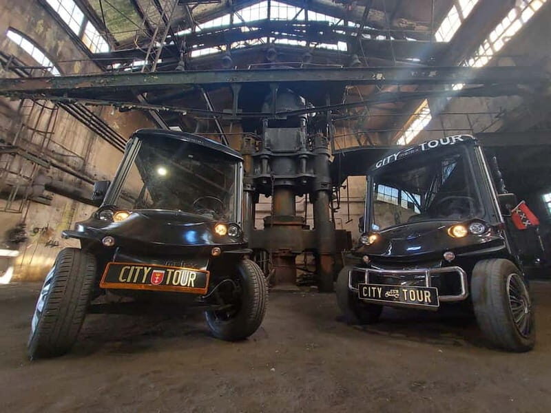 GDANSK City Tour by Golf Cart Live Guide & Sightseeing 90min - The Old Hanseatic Port: Trade Power in Plain Sight