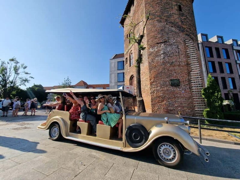 Gdansk: City Tour Sightseeing Golf Cart Main City District - Riding through Gdansk’s Main City on a golf cart