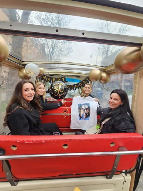 Gdansk: PartyBus in BuggyBus & Alcohol Included & Top Fun - Music you choose, lights you see, and the driver who runs it