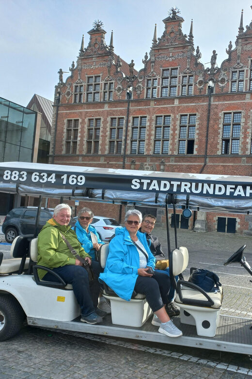 Gdansk: Private Top City Tour by Electric Cart & Live Guided - Motława river and the port story: views you can feel
