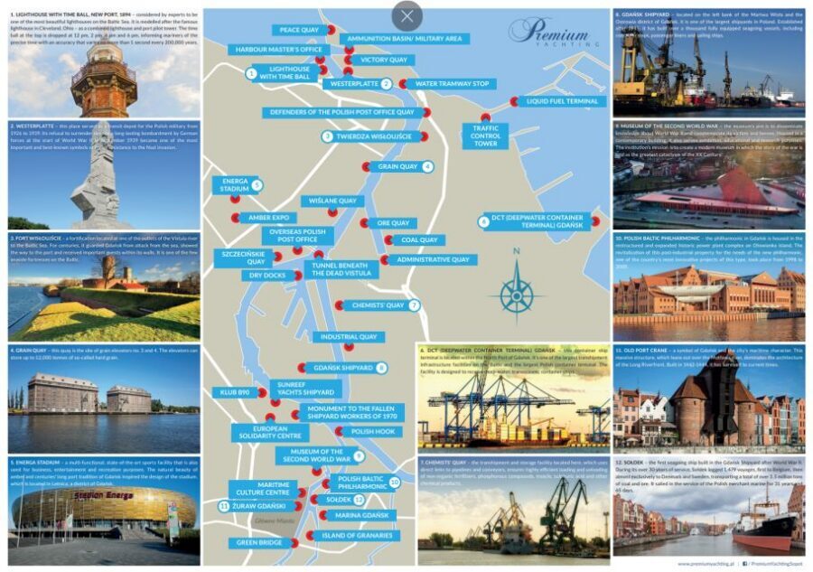 Gdańsk: Scenic Sunset Cruise with Welcome Drink - The Skipper and the Question-Answer Style of Sightseeing