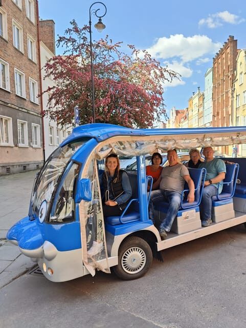 Gdansk: Shared or Private City Tour Sightseeing By Golf Cart - Start point reality: St. Mary’s area orientation from the first minute