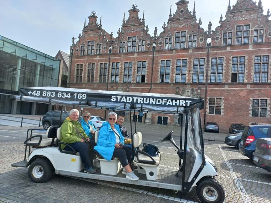 Gdansk Top Beer & Highlights Tour by Golf Cart/Buggy - The Great Harbor Crane: medieval shipping history in one stop