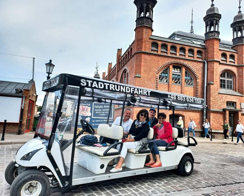 Gdansk Top Beer & Highlights Tour by Golf Cart/Buggy - Wheelchair accessible carts and a tour that works for mixed groups
