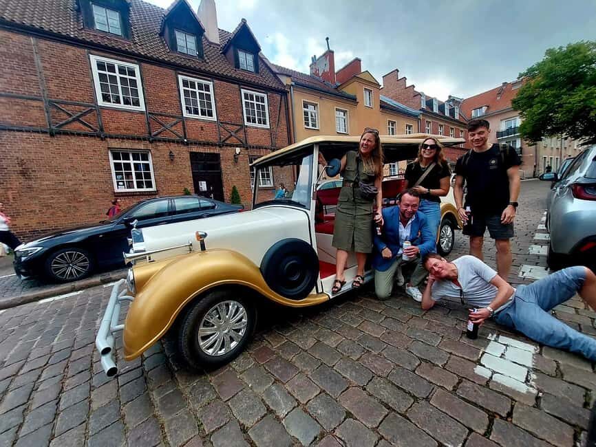 Gdansk:Private Beer City Tour Sightseeing By Golf Cart - Key things worth knowing before you ride