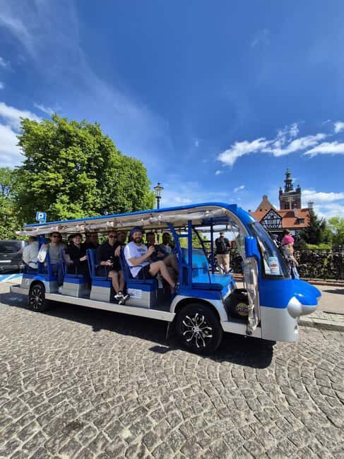 Gdansk:Private Beer City Tour Sightseeing By Golf Cart - Solidarity to Gradowa Hill: finishing with the market and church variety