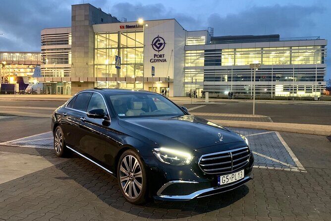Private Airport Transfer (GDN) to City Center Gdansk (1-3 PAX) - The Ride: Mercedes Comfort, Wi‑Fi, and Bottled Water