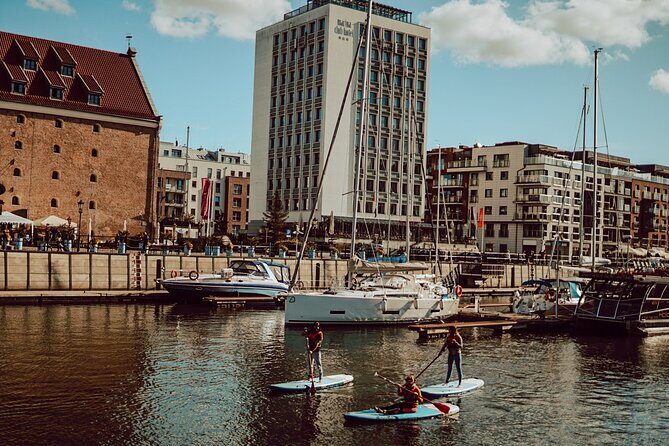 SUP Private Tour in Motlawa River - Meeting at Kamienna Grobla: start where the action is